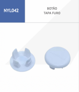 NYL042 BOTÃO TAPA FURO